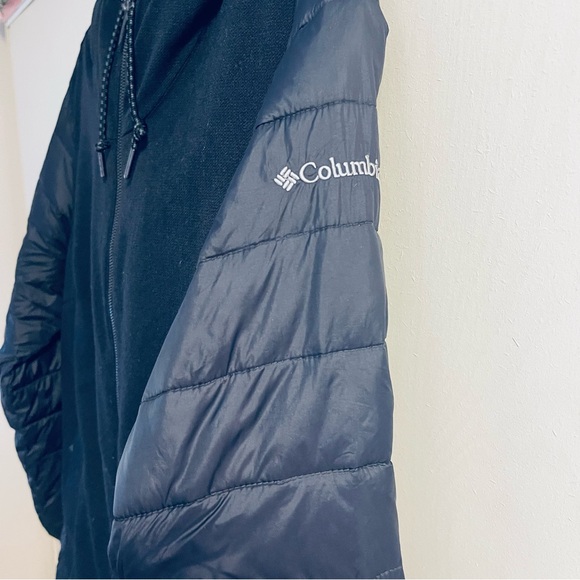 Women’s black COLUMBIA STYLISH & LONG WINTER Coat - Picture 7 of 10